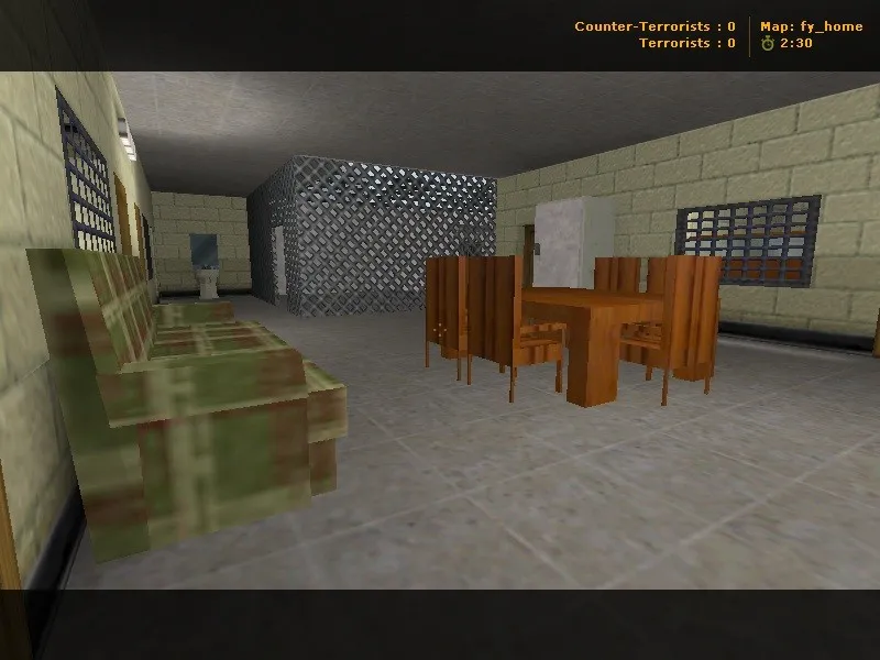 Карта de_home для CS 1.6: Тактика и особенности — скриншот 2