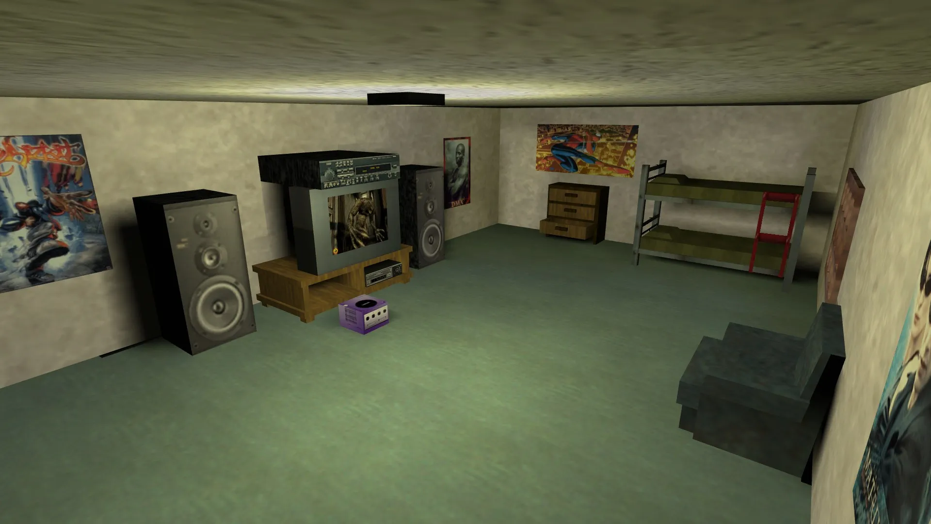Скачать Карта de_stealths_house_v2 для CS 1.6 – Тактический анализ и особенности - Скриншот