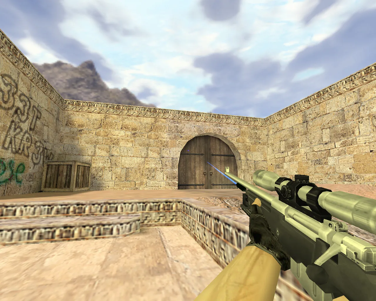 Скачать Модель AWP Черный хром для CS 1.6: Качество и стиль - Скриншот