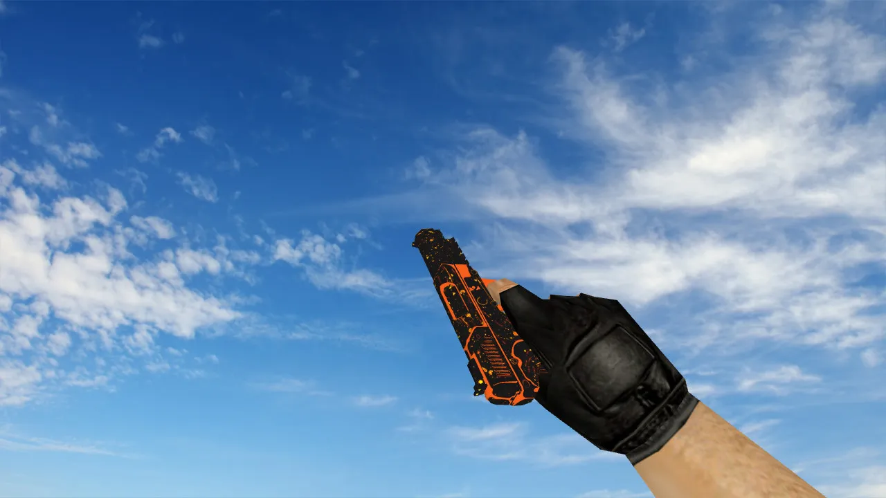 Скачать Модель Five Seven Lavale для CS 1.6 — Качественные текстуры и анимация - Скриншот