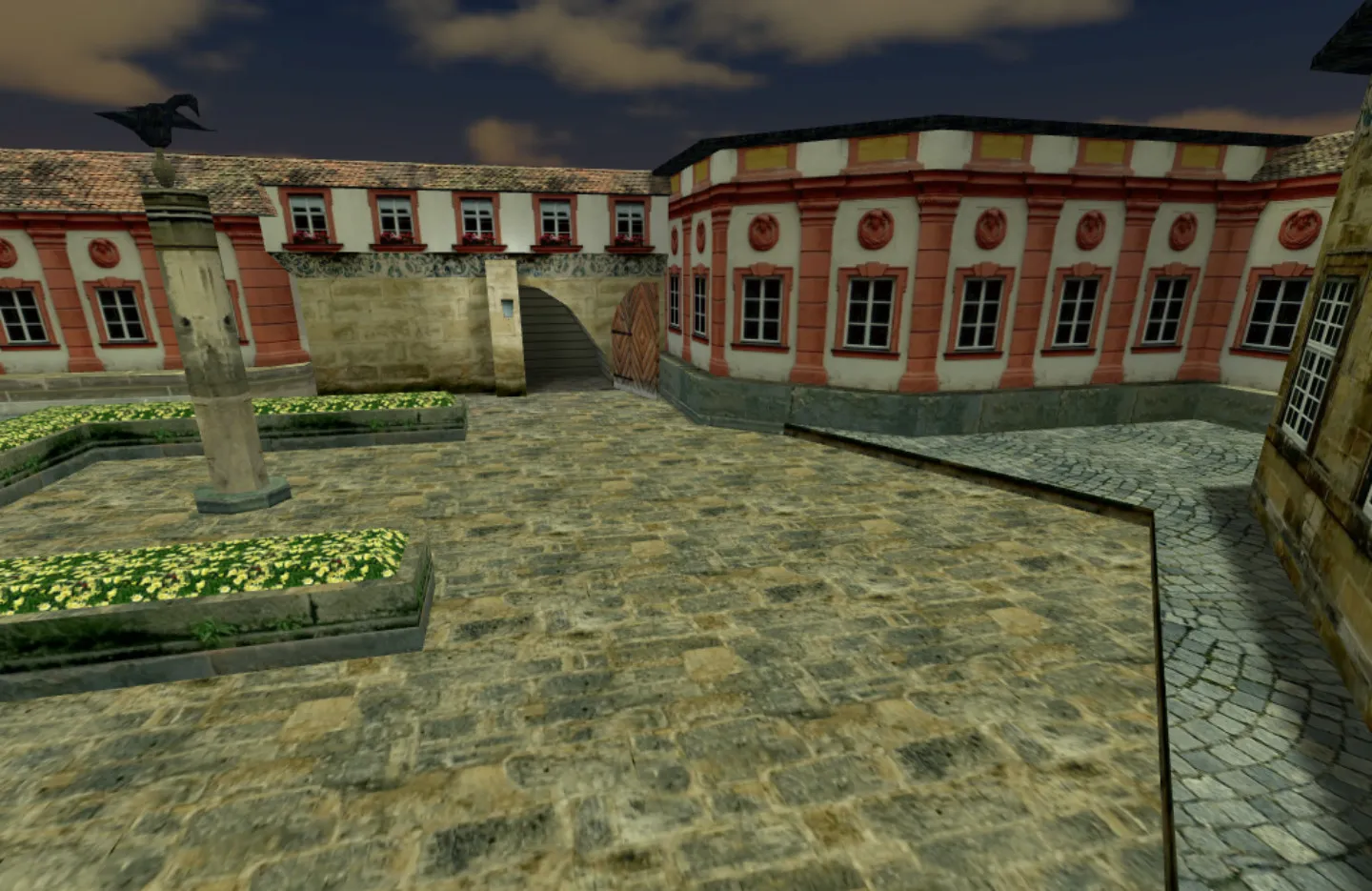 Карта de_aristocracy_test для CS 1.6: баланс сторон, точки под каты, .nav для ботов и оптимизация под FPS — скриншот 7