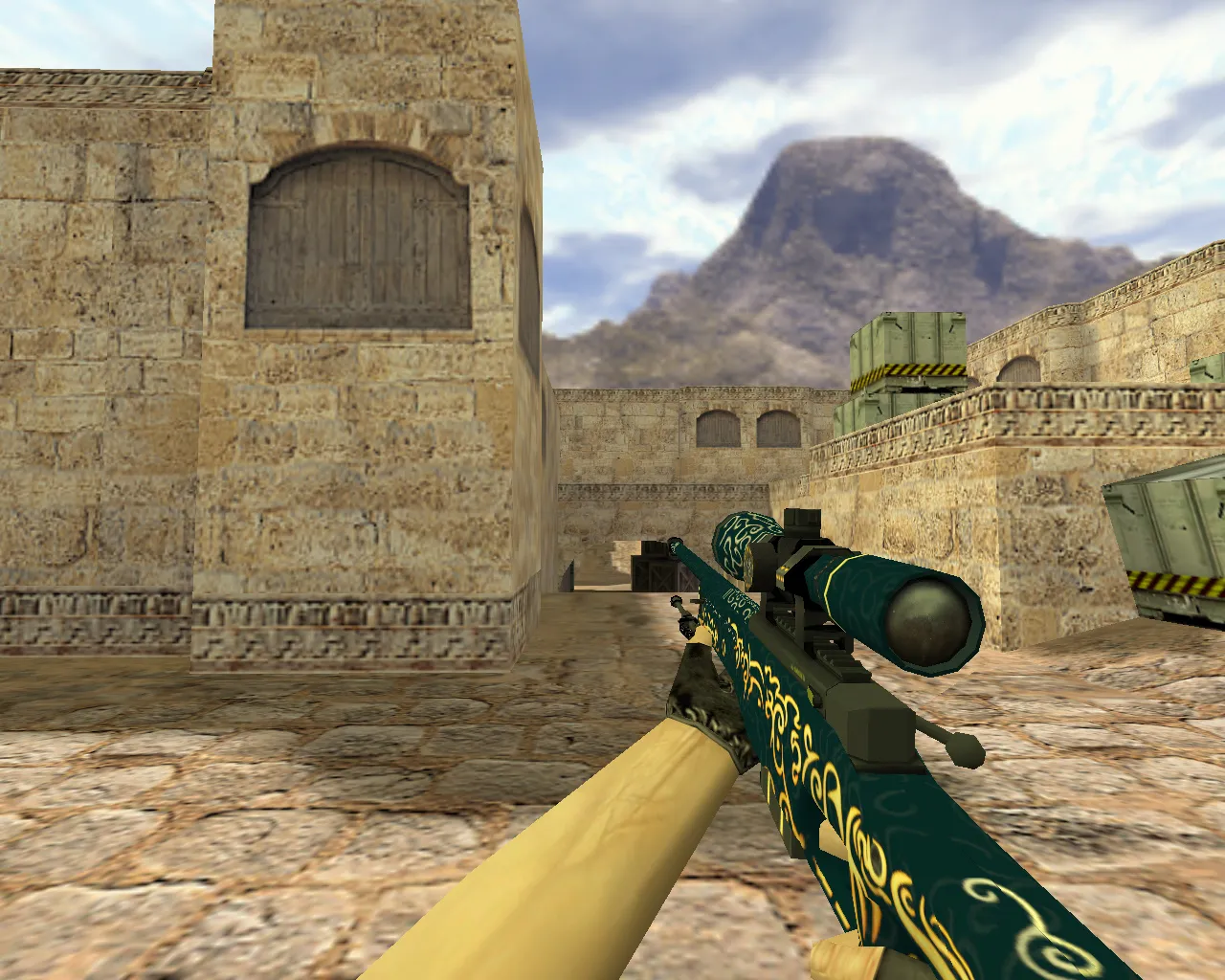 Скачать Модель AWP Вавилон для CS 1.6 - Уникальная и качественная - Скриншот