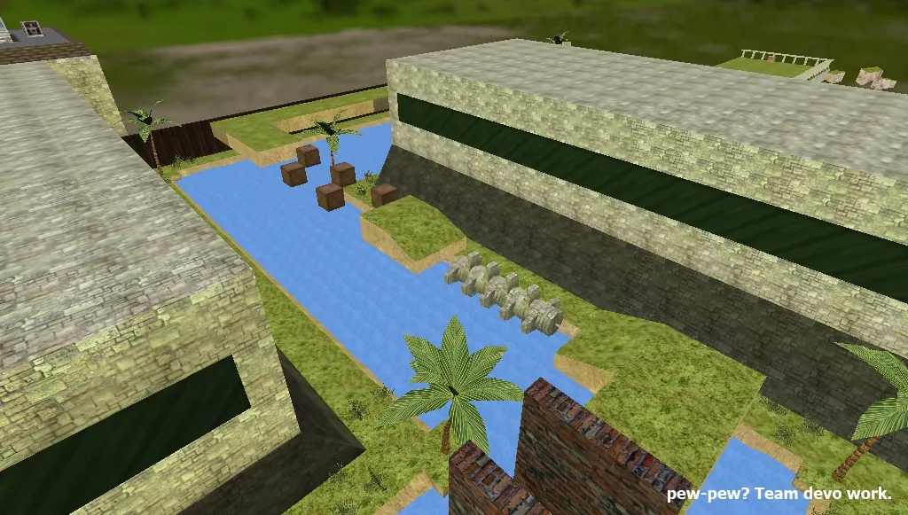 deathrun_amigosano для CS 1.6: тактика, точки, .nav и оптимизация карты — скриншот 6
