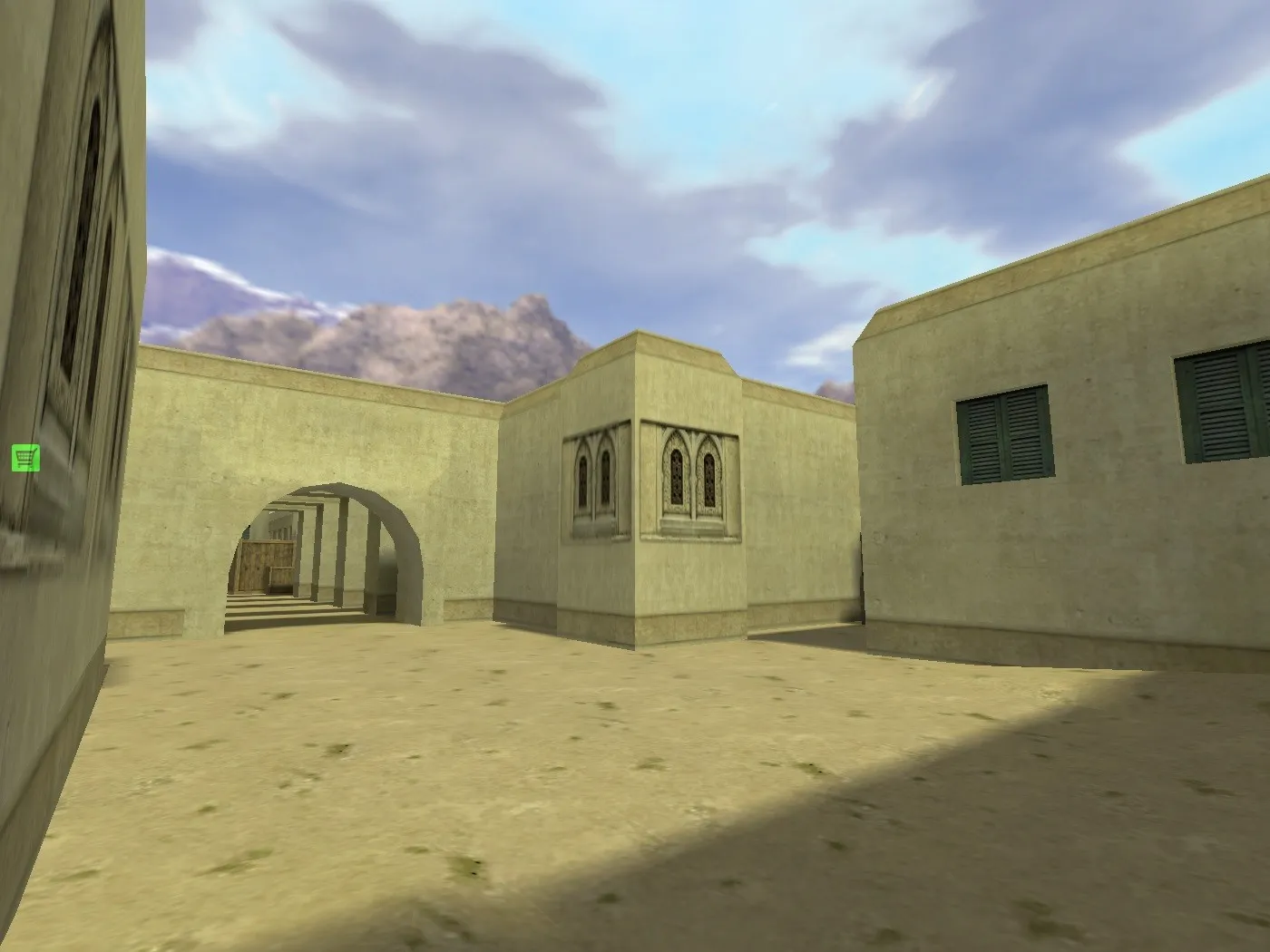 Скачать Карта de_seno_retextured для CS 1.6: Тактики и баланс - Скриншот