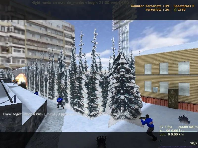 Карта de_modern для CS 1.6: Тактические возможности и оптимизация — скриншот 5