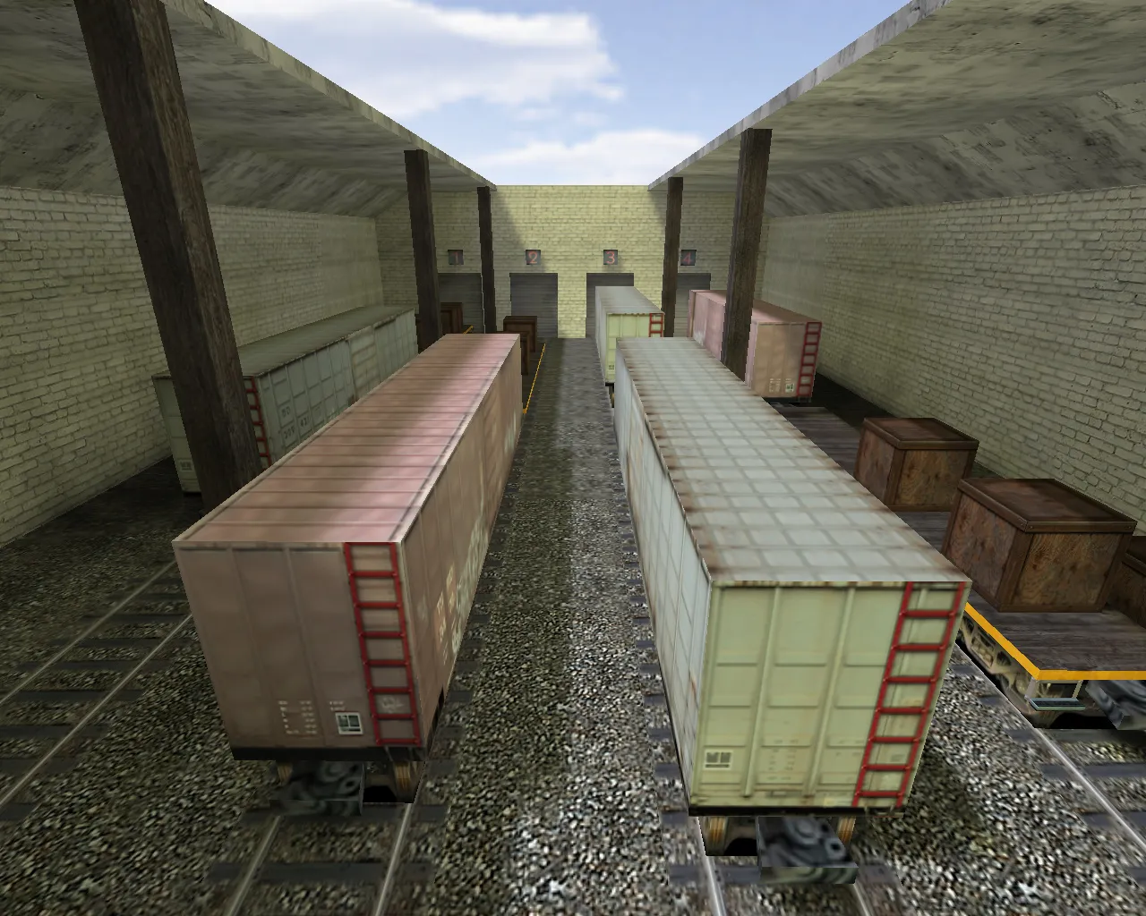Скачать Карта awp_train для CS 1.6: точки под AWP, баланс сторон, .nav, оптимизация и советы по настройке - Скриншот