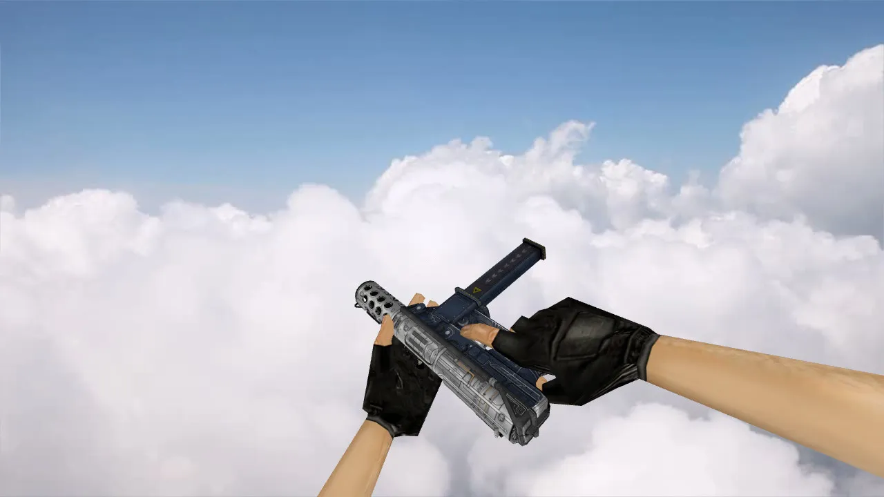 Скачать Модель TEC-9 Jet Engine для CS 1.6 - Качественные текстуры и анимация - Скриншот