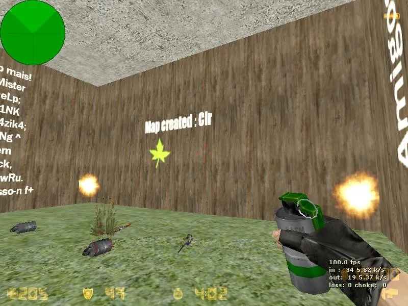 Скачать deathrun_friends для CS 1.6: карта deathrun, баланс сторон, точки, .nav и оптимизация - Скриншот