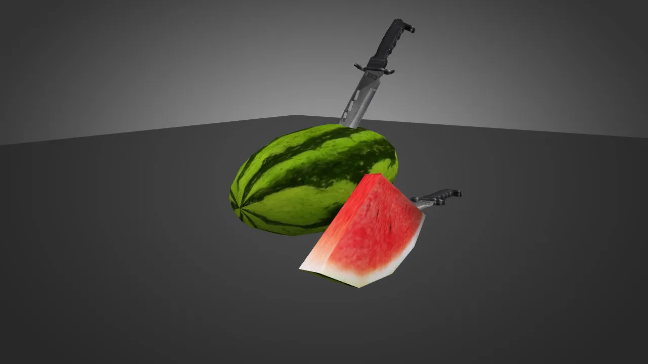 Скачать Модель 'Watermelon' для CS 1.6 - Уникальный скин для игроков - Скриншот