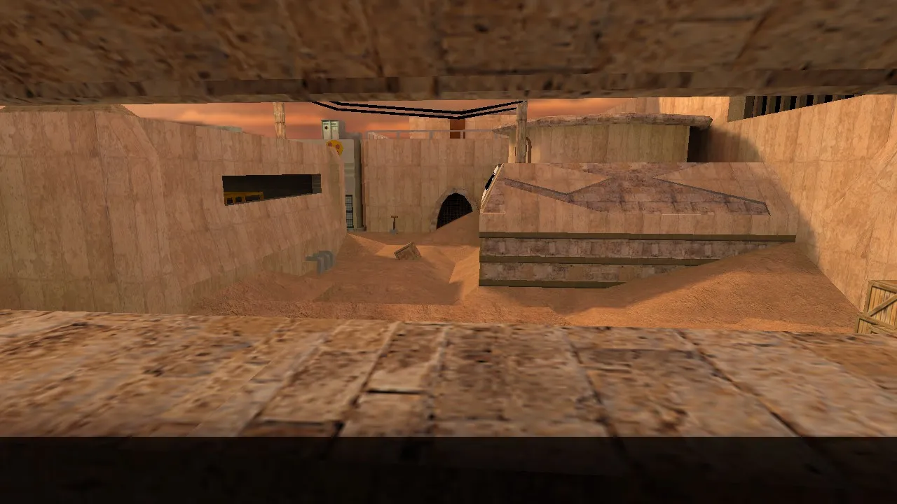 de_breach для CS 1.6: тактика сторон, точки, .nav для ботов и оптимизация карты — скриншот 9