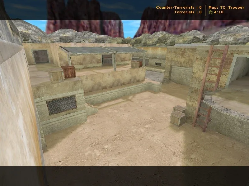 Скачать Карта to_trooper для Counter-Strike 1.6 - оптимизация и тактика - Скриншот