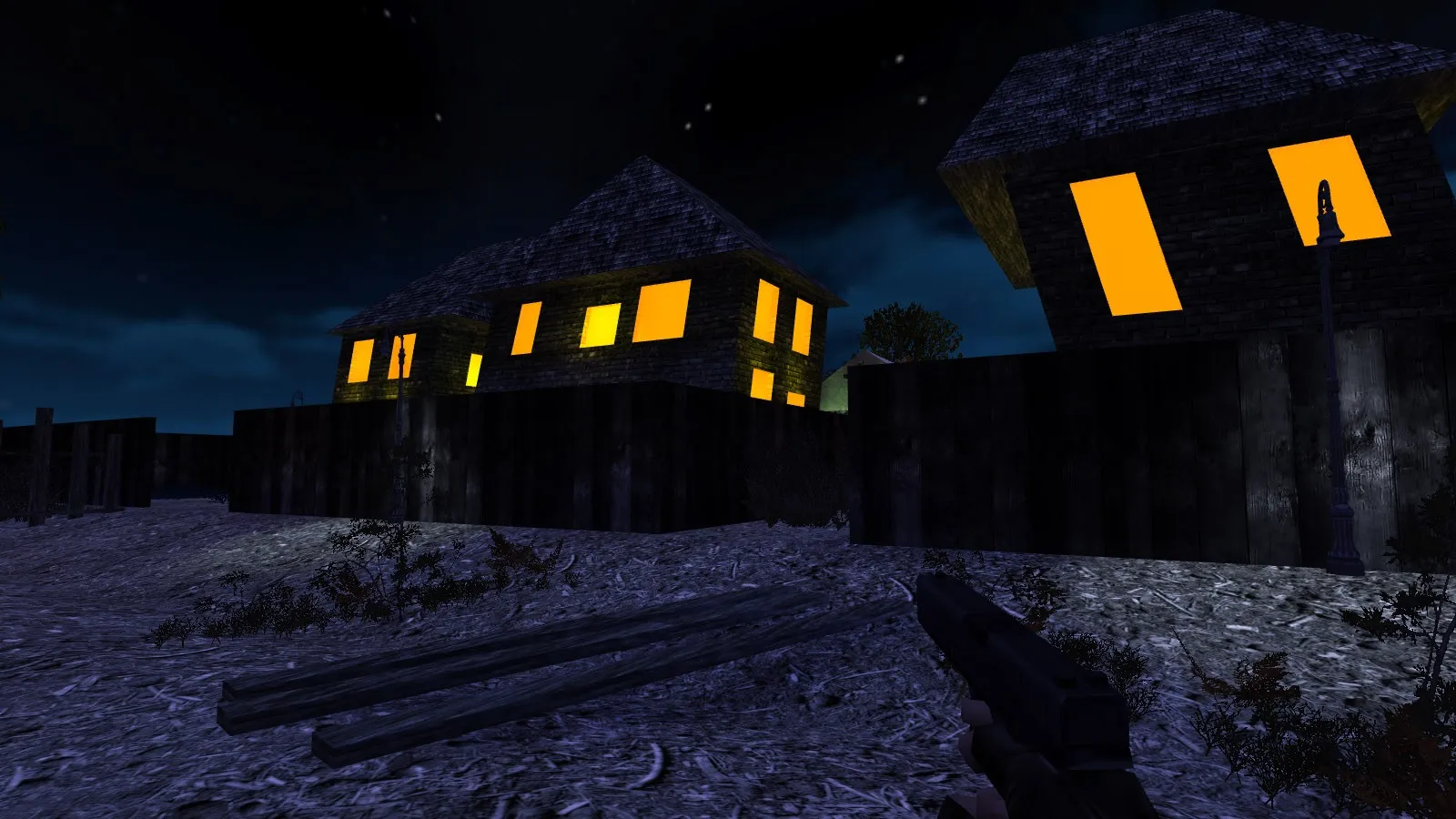 Скачать Карта de_halloween_night для CS 1.6: баланс сторон, точки, .nav для ботов, оптимизация wpoly/epoly - Скриншот