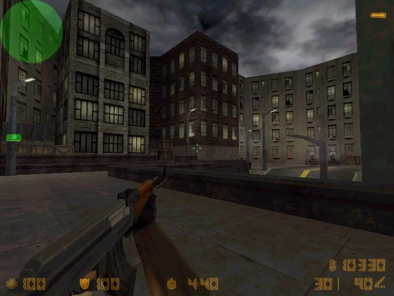 Скачать de_dustcity для CS 1.6: тактика за Т и за КТ, точки контроля, .nav и оптимизация карты - Скриншот
