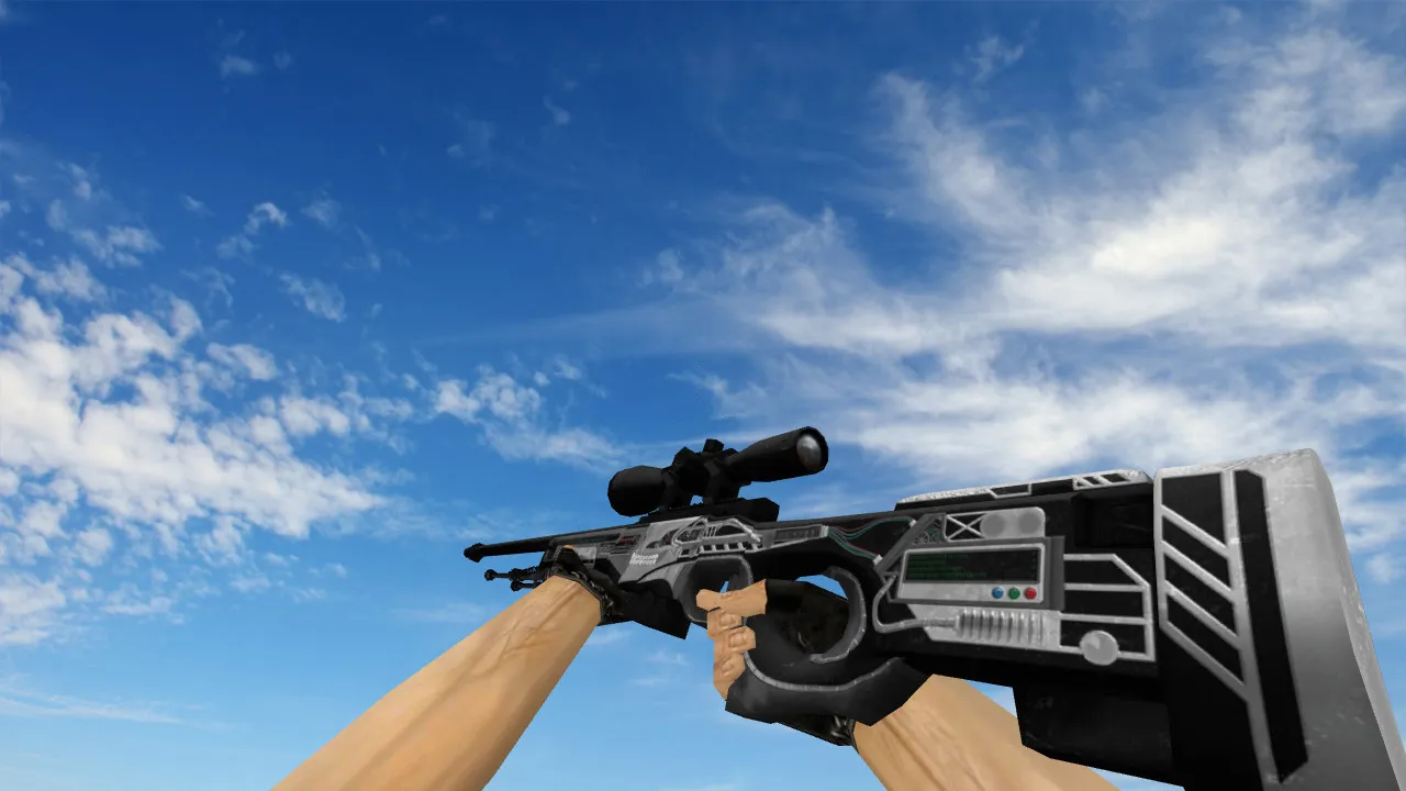 Модель AWP «Скрытая угроза» для CS 1.6 - Скачать и установить — скриншот 1
