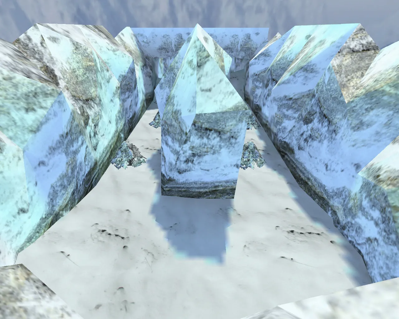 Скачать aim_snowrocks для CS 1.6: тренировка аима, точки, маршруты и советы по cfg - Скриншот