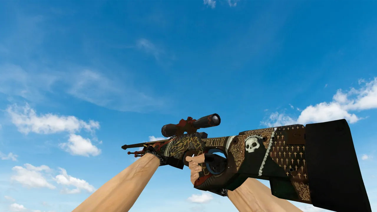 Скачать Модель «AWP Death» для CS 1.6 - Качественные текстуры и анимация - Скриншот