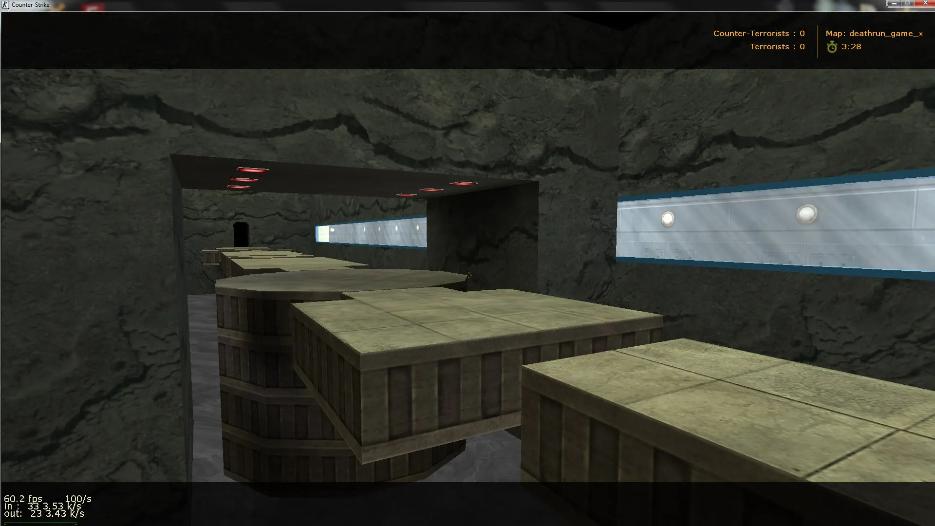 deathrun_game_x для CS 1.6: карта deathrun, точки, боты и оптимизация (wpoly/epoly), .nav и баланс сторон — скриншот 3