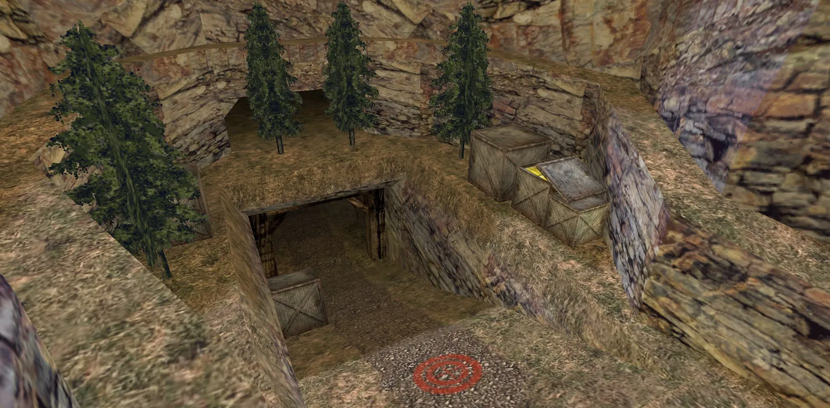 Карта de_meltdown для CS 1.6 - Стратегии и особенности — скриншот 8