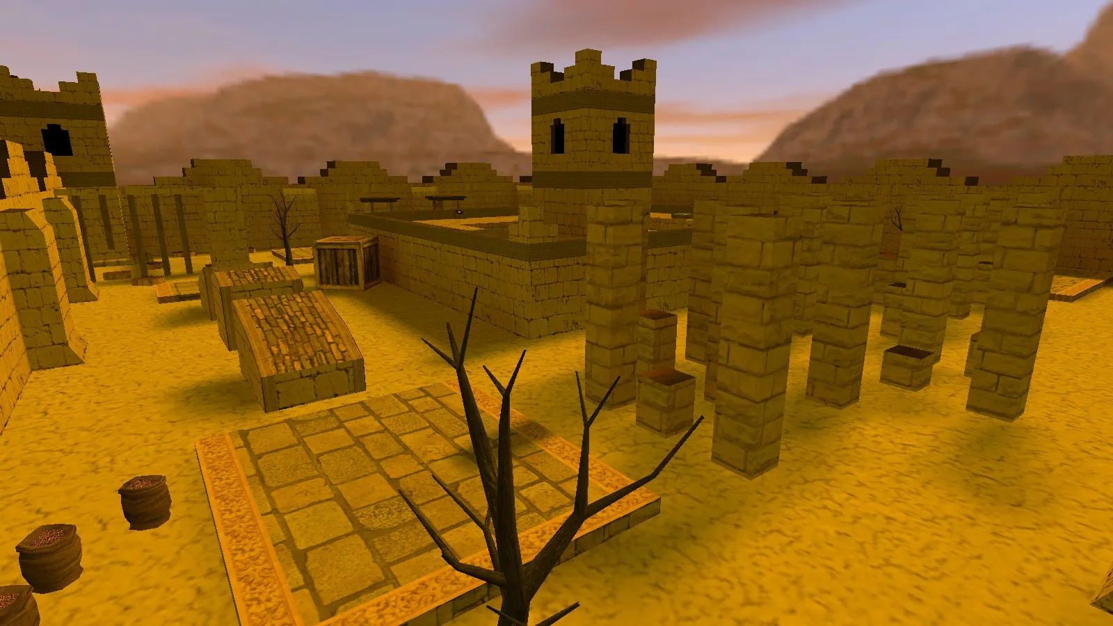deathrun_stronghold_beta1 для CS 1.6: точки, ловушки, .nav и оптимизация карты — скриншот 6