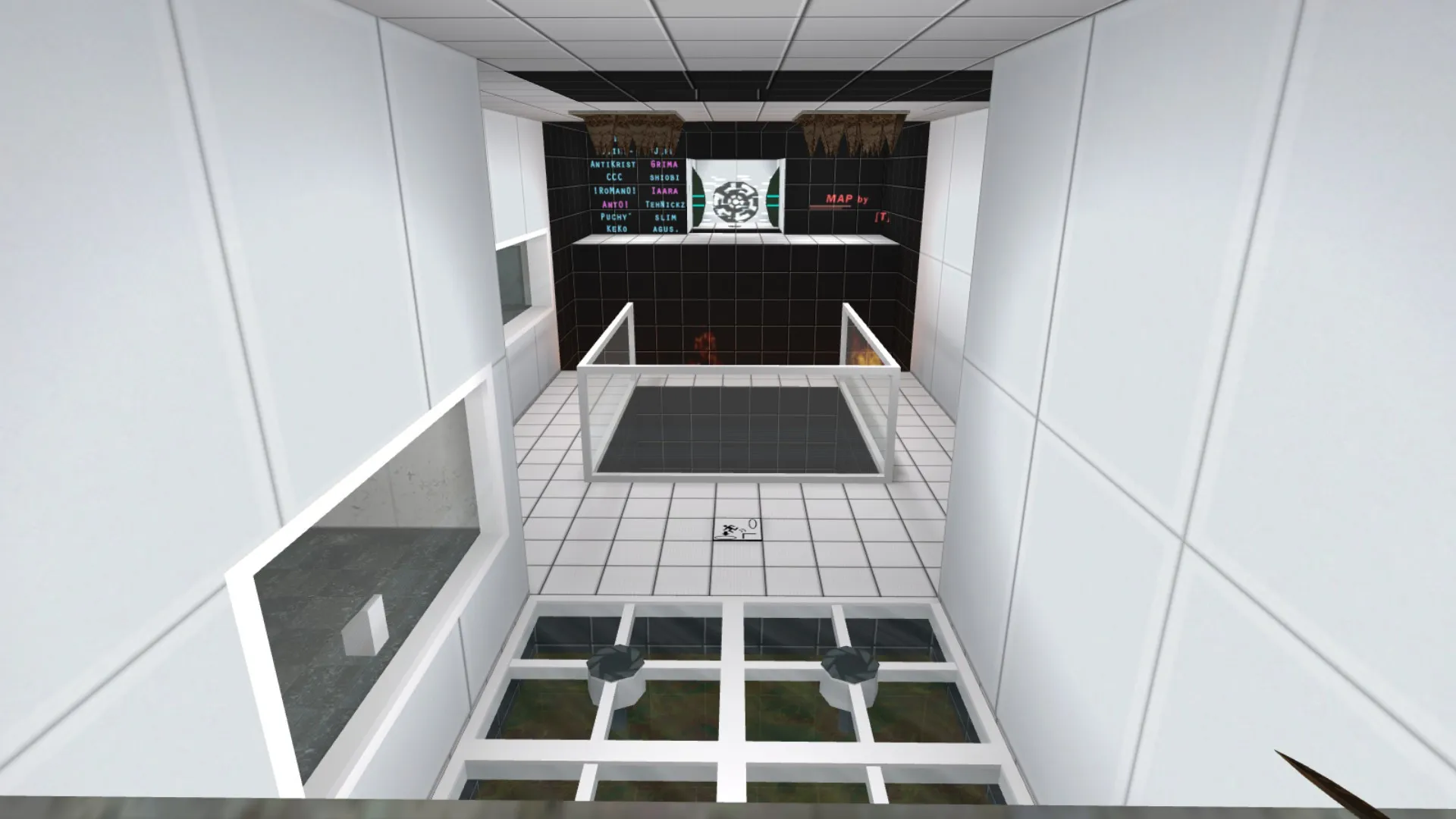 Скачать deathrun_aperture3 карта для CS 1.6: ловушки, антифлуд, .nav для ботов, баланс сторон и оптимизация - Скриншот