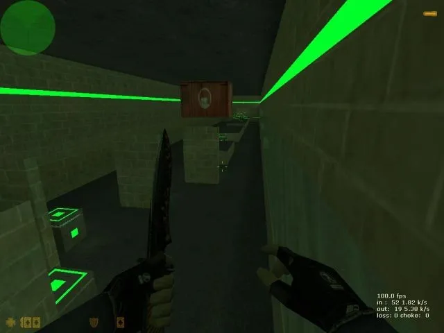 Скачать Карта deathrun_all_green3 для CS 1.6: баланс, точки, .nav и настройка раунда - Скриншот