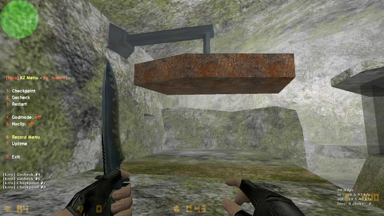 Скачать deathrun_absolute для CS 1.6: ловушки, тайминги и точки для CT/T без лагов - Скриншот