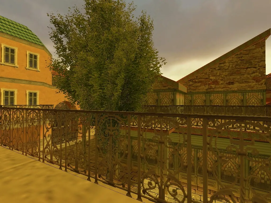 Карта de_terrace_hill для CS 1.6 — стратегические преимущества и тактики — скриншот 6