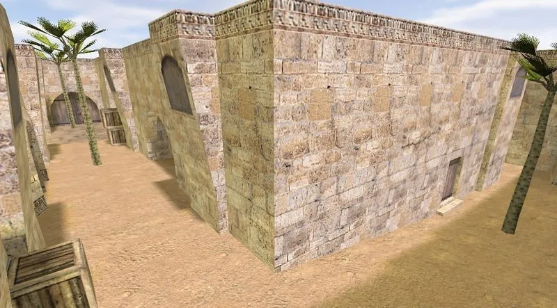 Карта de_world для Counter-Strike 1.6: Тактика и Особенности — скриншот 2