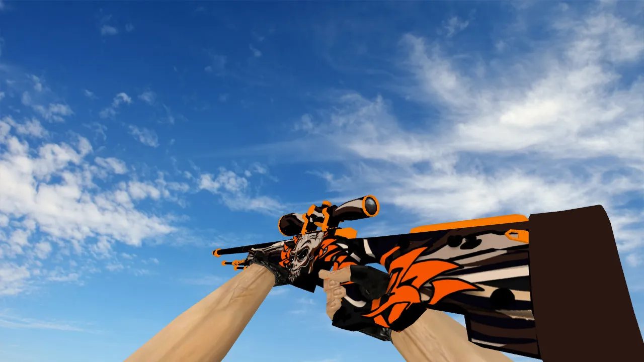 Скачать Модель «AWP Hot Chocolate» для CS 1.6 - Отличная замена - Скриншот