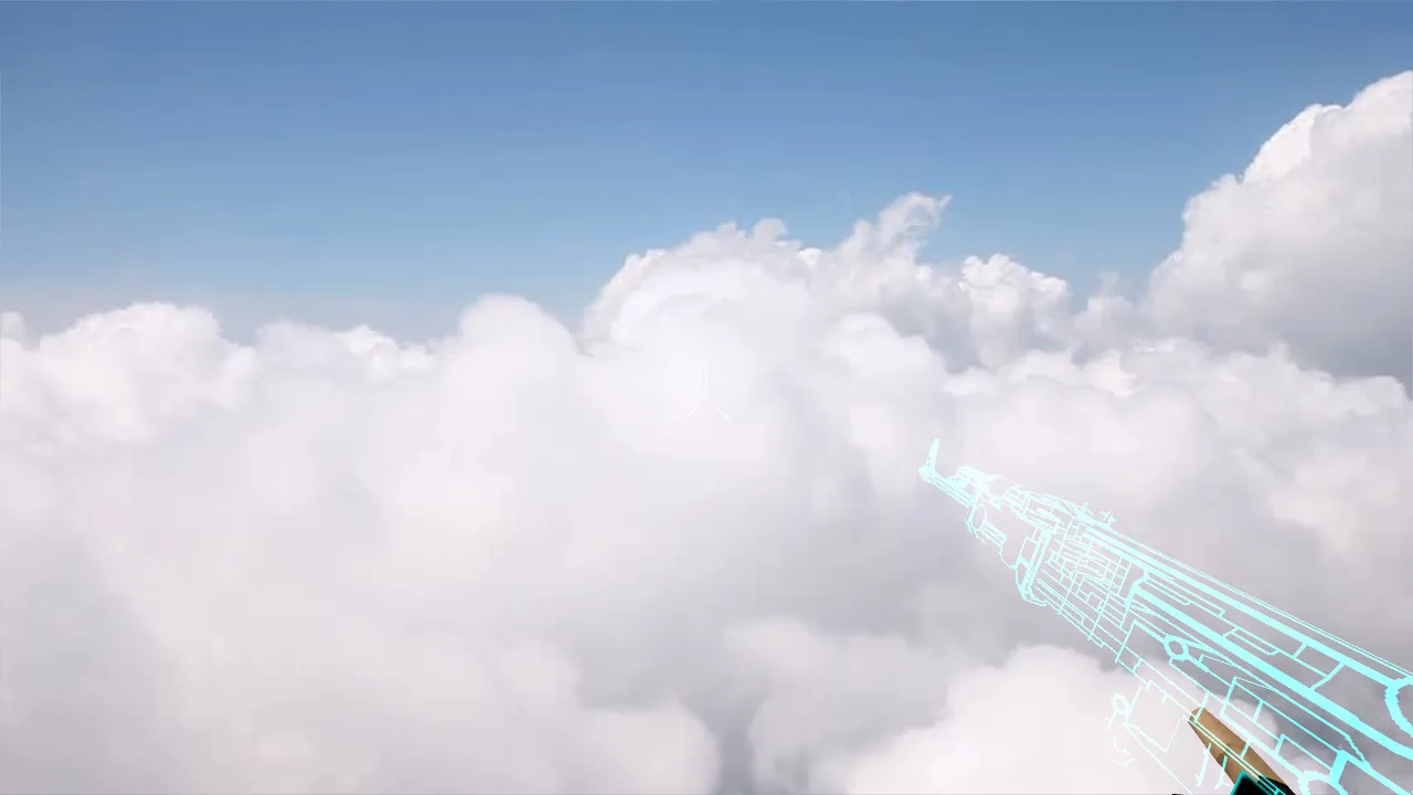 Скачать Модель «AK-47 TRON» v_ p_ w_ для CS 1.6: звуки, анимация осмотра и качество текстур - Скриншот