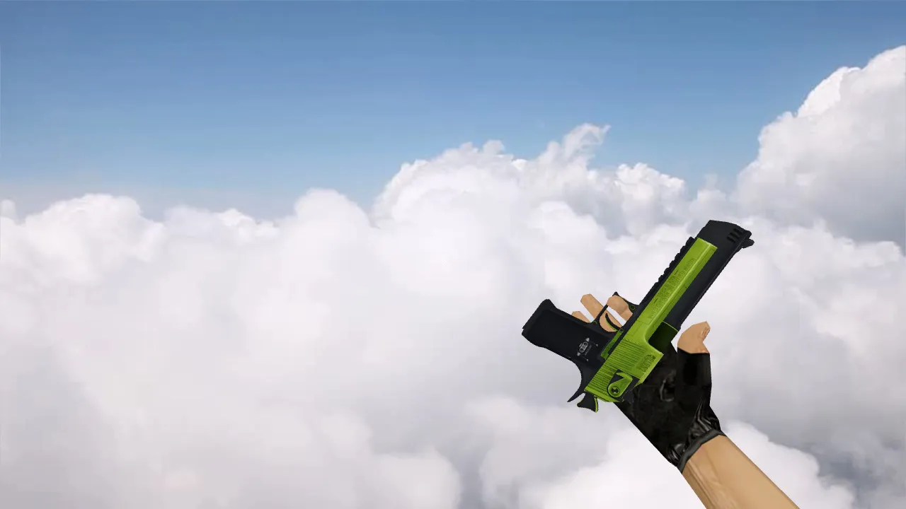 Скачать Модель «Deagle Green Boost» для CS 1.6 - Погружение в игровой процесс - Скриншот