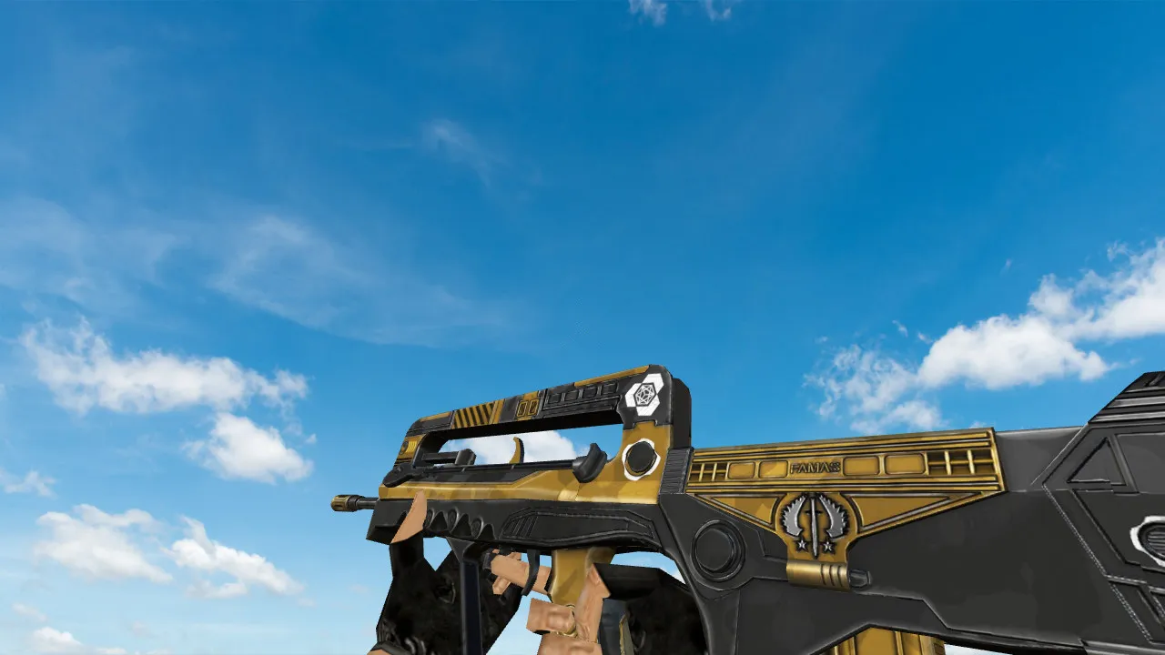 Скачать Модель «Famas Frak» для CS 1.6 - Качественные текстуры и анимация - Скриншот