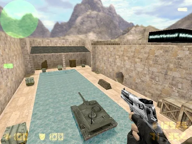 Скачать Карта de_mafiavirtual_v2 для CS 1.6 - Тактика и особенности - Скриншот