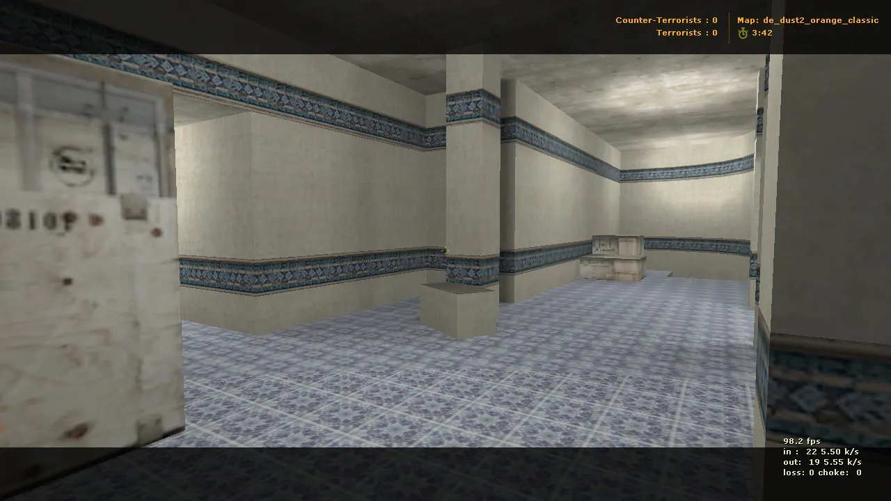 de_dust2_orange_classic для CS 1.6: карта DE, точки, баланс сторон и оптимизация — скриншот 3