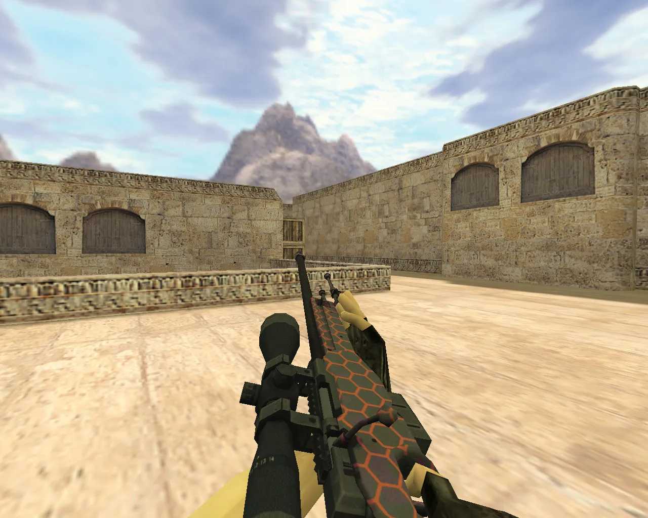 Скачать Модель «AWP Электрический улей» для CS 1.6 - Скачай сейчас - Скриншот