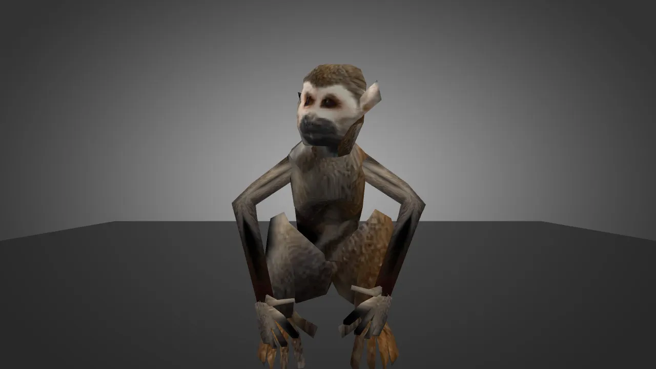Скачать Модель «Monkey» для CS 1.6 - Уникальный скин для игроков - Скриншот