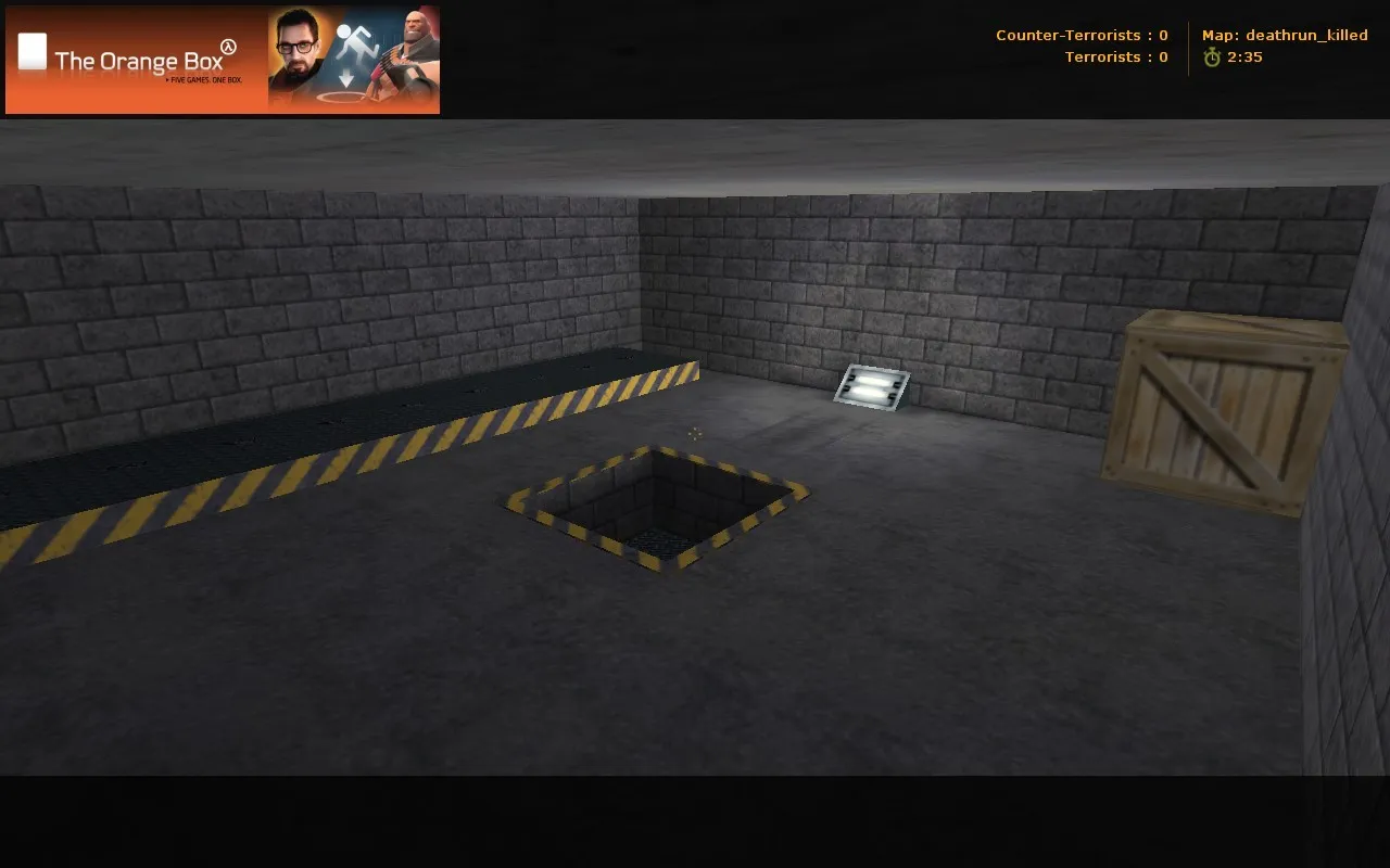 deathrun_killed для CS 1.6: карта Deathrun, точки заразы и защита террора/контров — скриншот 4