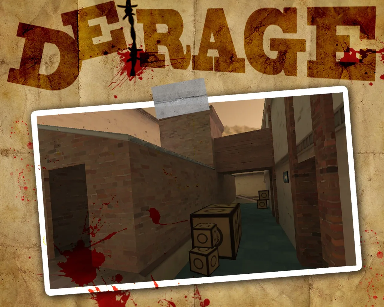 Скачать Карта de_rage для CS 1.6: Тактические особенности и оптимизация - Скриншот