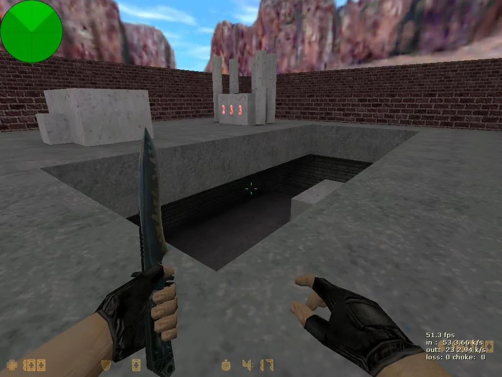 deathrun_armadilhamortal_v2 для CS 1.6: баланс сторон, точки, .nav и настройка ботов без лишнего риска — скриншот 6