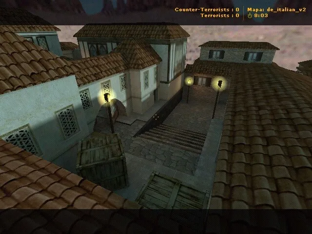 Карта de_italian_v2 для CS 1.6 - Баланс и тактика — скриншот 6