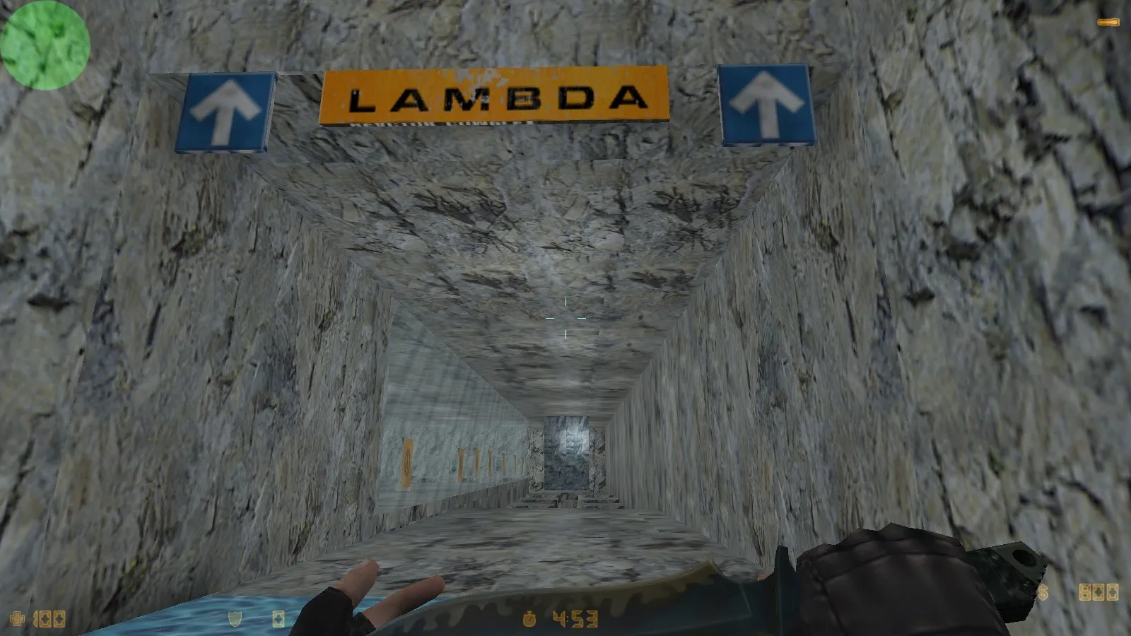 Скачать deathrun_labmda_treasure для CS 1.6: карта deathrun, точки, маршруты, боты .nav и оптимизация - Скриншот