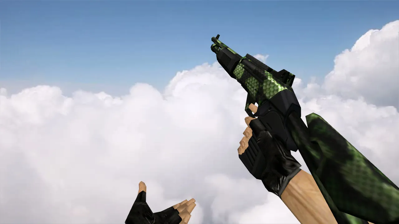 Скачать Модель XM1014 Snake для CS 1.6 - Уникальные текстуры и анимации - Скриншот