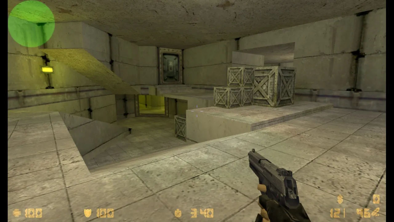Скачать de_bunker2_ru карта для CS 1.6: точки, баланс сторон, .nav и оптимизация wpoly/epoly - Скриншот