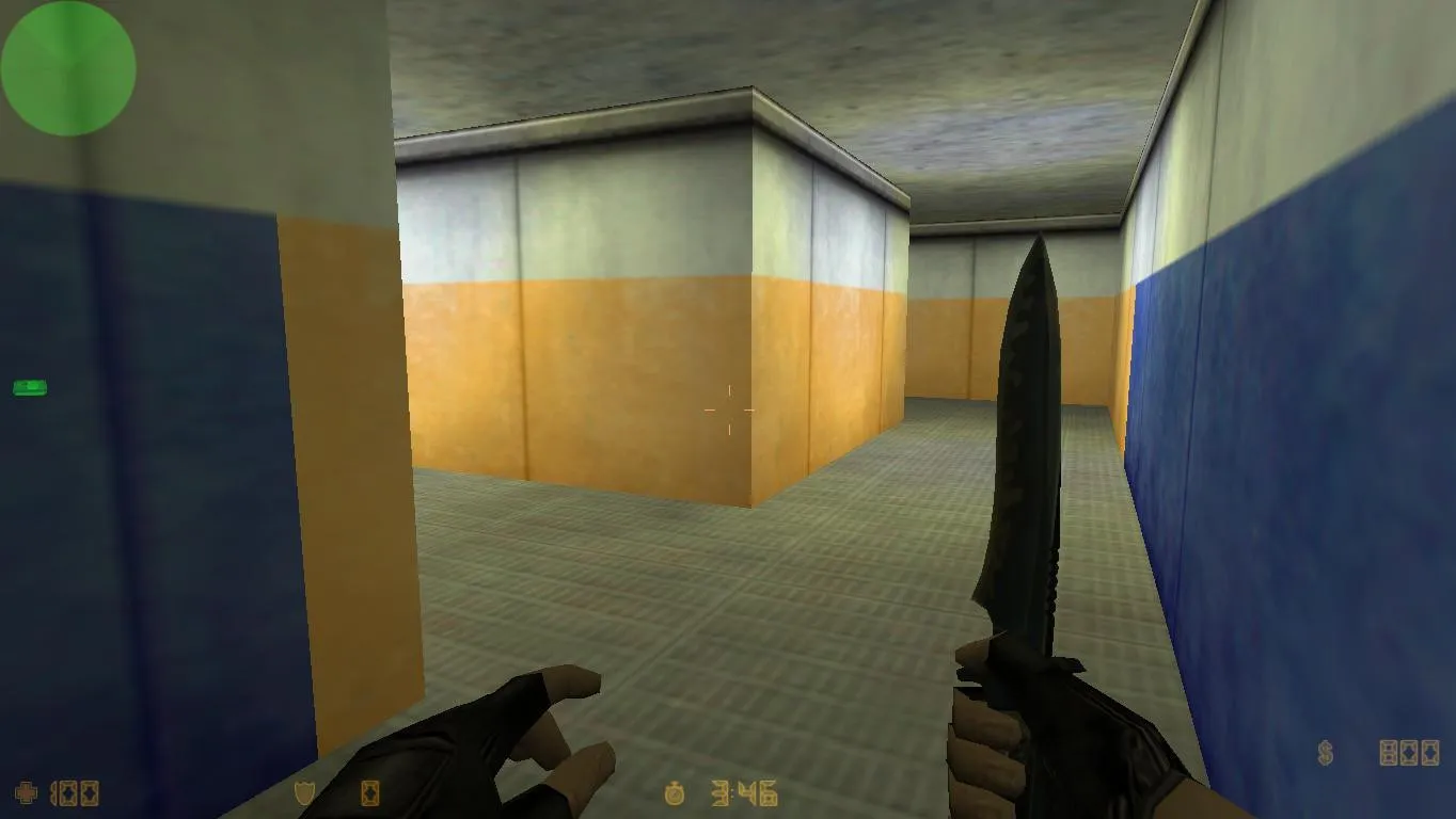 de_buster — карта для CS 1.6: точки, расклад по сторонам, бот .nav и оптимизация — скриншот 6