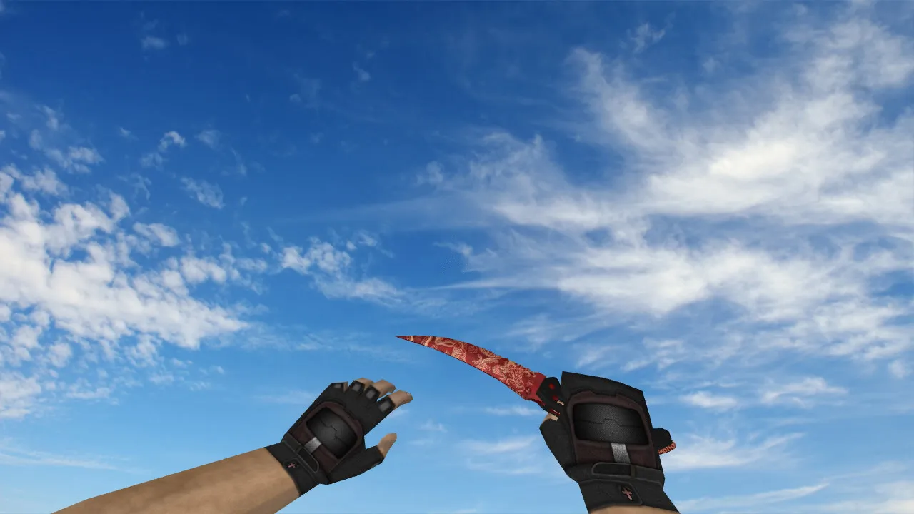 Скачать Модель «Flip Knife Aidotu» для CS 1.6: v_ и p_ файлы, звуки, анимация осмотра, качество текстур - Скриншот