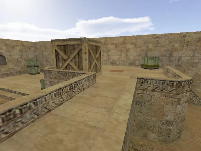 Карта de_riot для CS 1.6 - Тактический анализ и особенности — скриншот 2