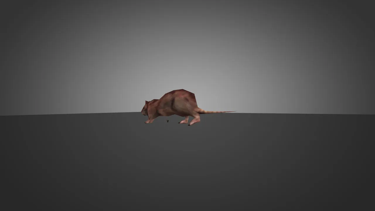 Скачать Модель «HL1 Rat» для CS 1.6 - Уникальная Курица для Вашей Игры - Скриншот