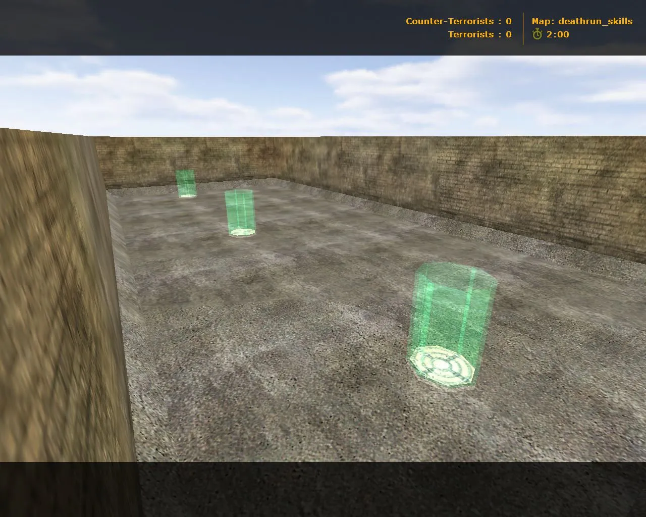 Скачать deathrun_skills для CS 1.6 — карта, точки, маршруты и .nav для ботов - Скриншот