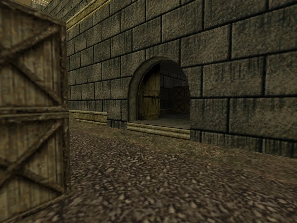 Скачать de_dust2_storm_v2 для CS 1.6: обзор карты, точки под роли, тактики за Т и КТ, .nav и оптимизация - Скриншот