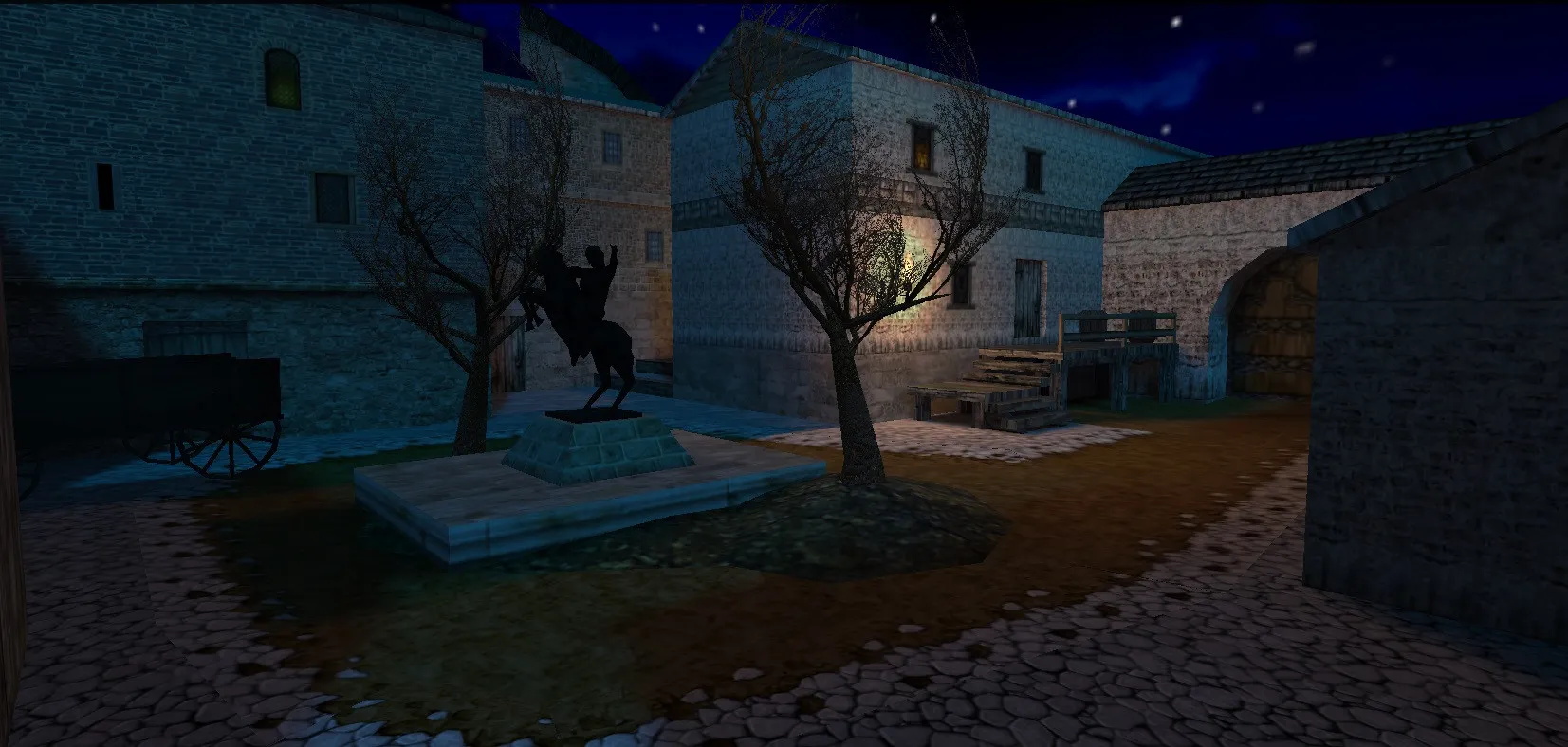 Карта de_medieval32 для CS 1.6: Тактические возможности и оптимизация — скриншот 9